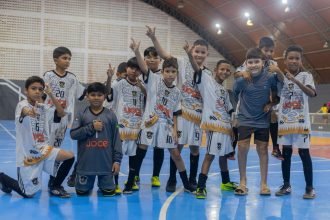 Final histórica do Amapaense Sub-9 de Futsal marca reabertura do Paulo Conrado