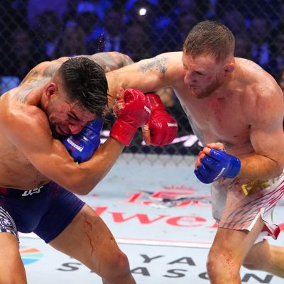 gaethje nocauteia topuria e unifica cintur o dos leves no uf 20260615