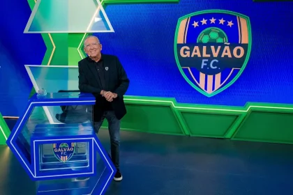 Galvão Bueno leva SBT à vice-liderança na estreia nos Estados Unidos