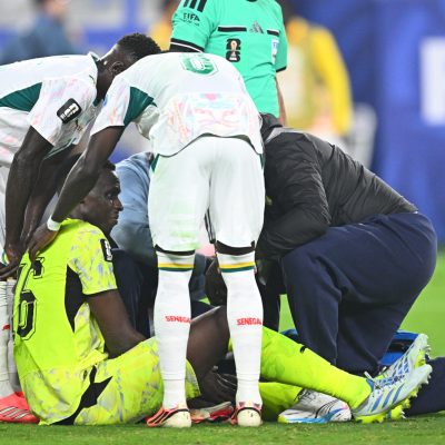goleiro douard mendy desfalque de senegal contra iraque na c 20260624
