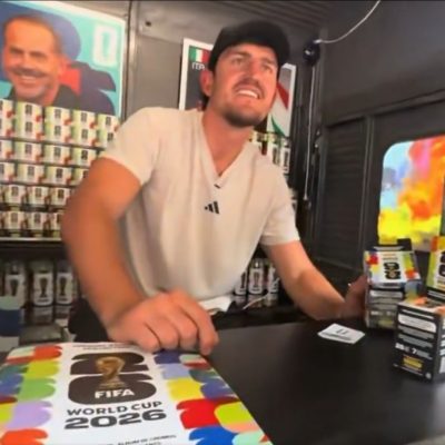 maguire surpreende f s e distribui figurinhas da copa nas ru 20260620