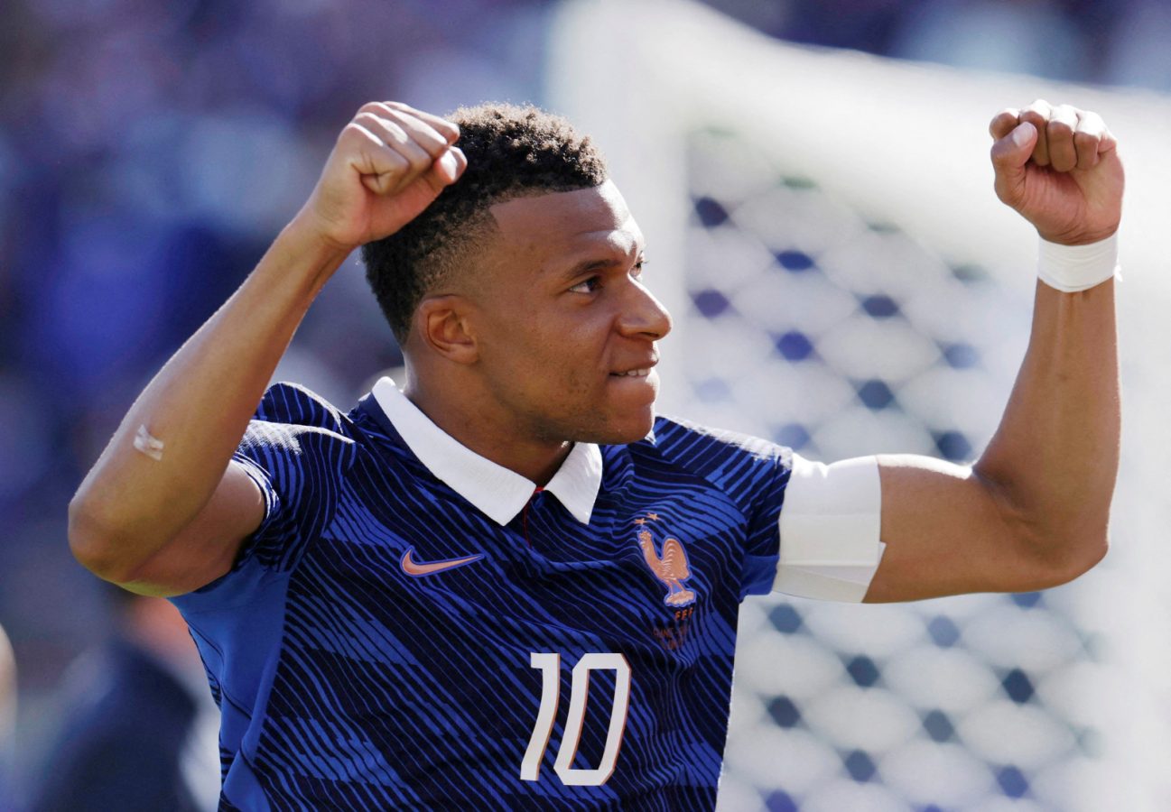 mbapp atinge 100 jogos pela fran a e amea a recorde de gols 20260622