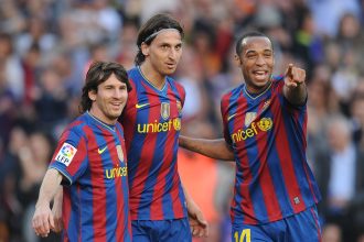 Messi faz hat-trick na estreia e recebe elogios de Henry e Ibrahimovic