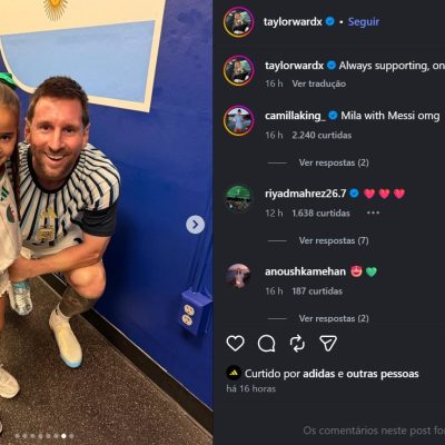 messi marca 3 e posa com filha de rival ap s goleada da arge 20260618