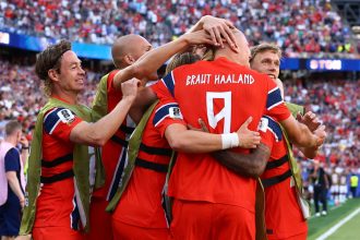 Noruega vence Iraque com gol de Haaland, que joga com nome duplo na Copa