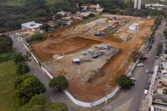 Nova arena do Bragantino avança com escavações após demolição do Nabi Abi Chedid