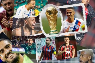 Quatro jogadores da Ba-Vi acertam placar do Brasil na Copa