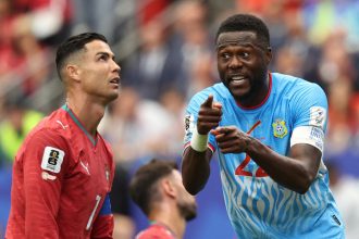 RD Congo marca primeiro gol na história da Copa e empata com Portugal