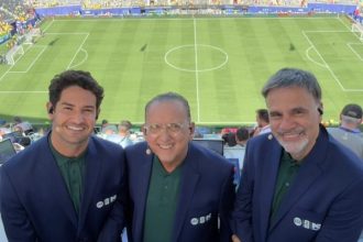 SBT bate recorde na Copa e cresce 322% de audiência na estreia