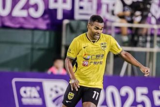 Sport monitora meia-atacante Nikão, que brilha na China com 5 gols em 11 jogos