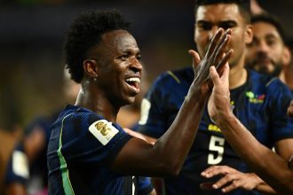 Vini Jr decide mais uma vez e Brasil goleia Haiti na Copa 2026