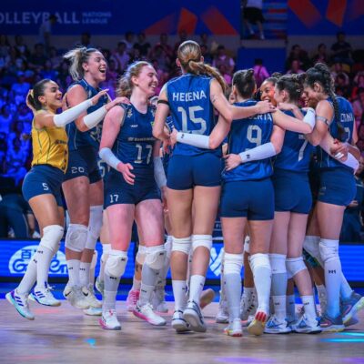 Brasil fatura R$ 3 milhões na VNL ao conquistar prata