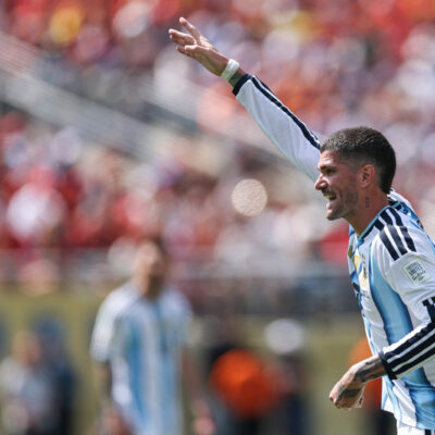 De Paul critica teorias da conspiração após derrota da Argentina na final da Copa