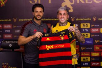 Diego Hernández é apresentado pelo Sport e mira acesso à Série A até 2027