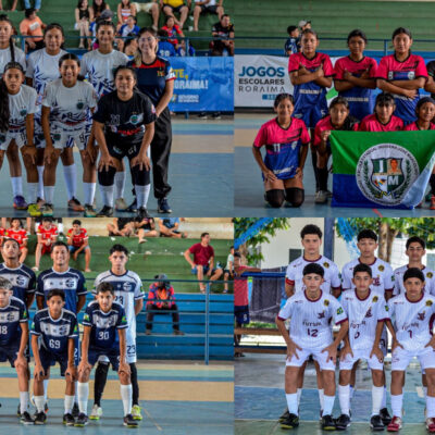 Finais do Futsal nos Jogos Escolares de Roraima definem campeões emocionantes