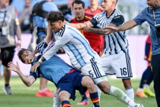 Gavi comenta confusão após final da Copa entre Espanha e Argentina