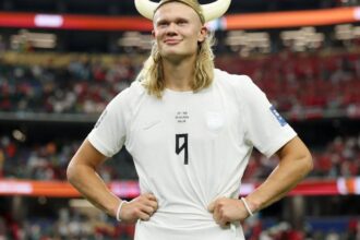 Haaland, nascido na Inglaterra, quase defendeu a seleção britânica