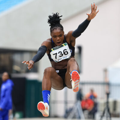 Némata Nikiema salta 6,62m e conquista ouro em São Paulo