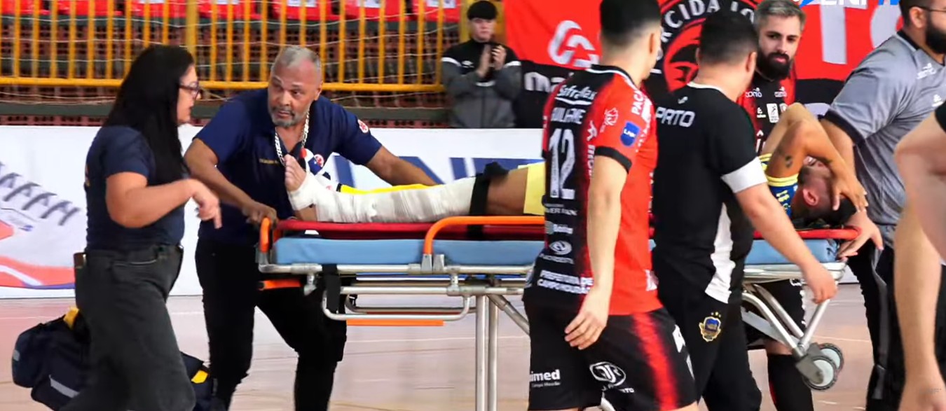 pato futsal lamenta fratura de gleidson em jogo da lnf t cni 20260705