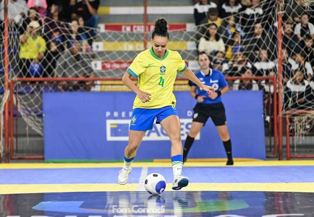 Anna Júlia, de Colinas (TO), integra Seleção Brasileira Sub-20 de futsal