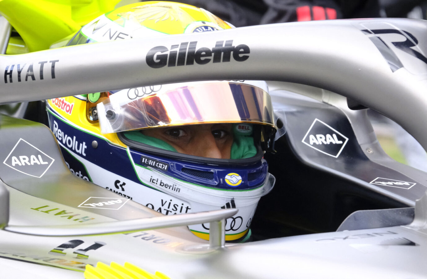 Bortoleto garante 9º em Zandvoort após susto e explica tapa no capacete