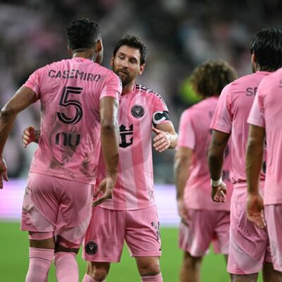 Casemiro abre placar de cabeça e marca primeiro gol pelo Inter Miami