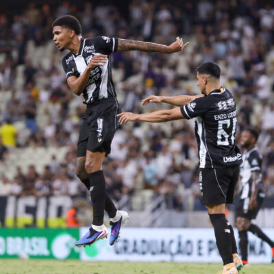 Ceará vira sobre o Londrina com dois gols de cabeça e respira na Série B