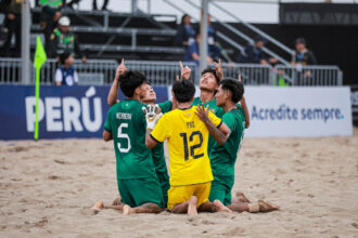 Colômbia e Venezuela dominam abertura da CONMEBOL Sub20 de Futebol de Praia