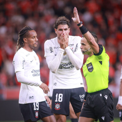 Corinthians exige gravação do árbitro após suposta intimidação a jogador