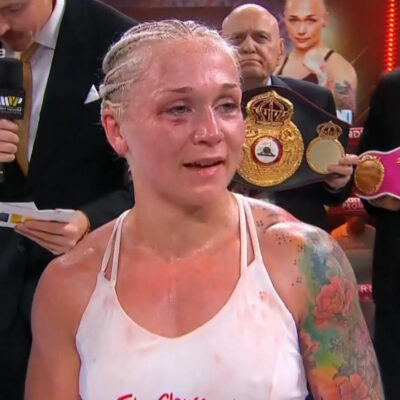 Dina Thorslund unifica cinturões e se torna campeã indiscutível