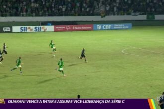Lucca marca e leva Guarani à vice-liderança da Série C
