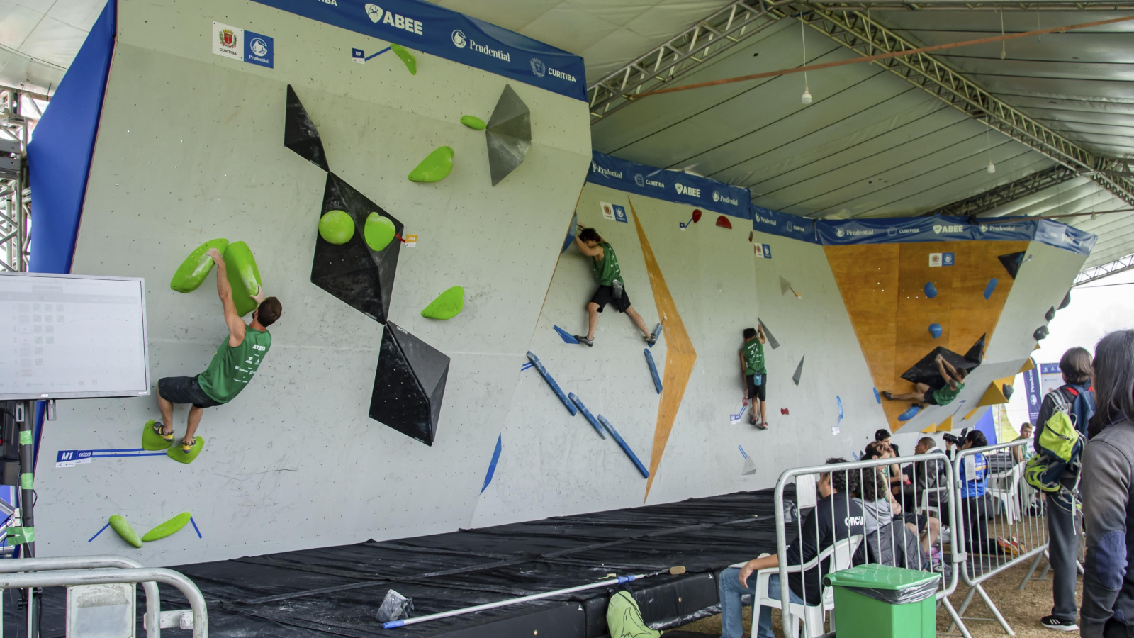 Paraná movimenta fim de semana com escalada e beisebol