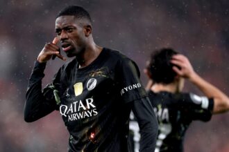 PSG sela renovação de Dembélé e o mantém até 2030