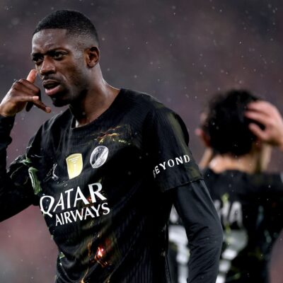 PSG sela renovação de Dembélé e o mantém até 2030