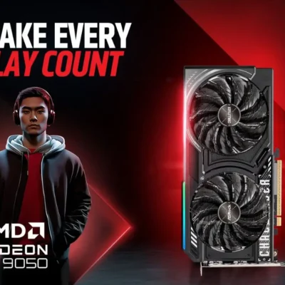 Radeon RX 9050 4GB chega com barramento 64-bit e banda reduzida