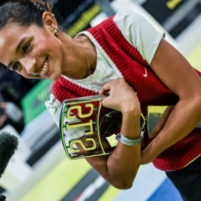 Rayssa Leal vence SLS Rio após queda, diz ter feito terapia e injeção