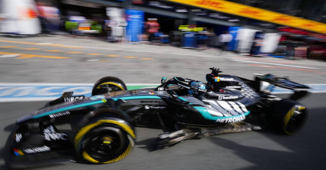 Russell surpreende e conquista pole da sprint em Zandvoort; Bortoleto é 9º