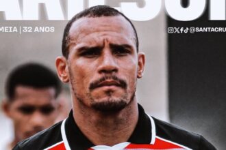 Santa Cruz contrata volante Arilson para reforçar meio-campo em 2026