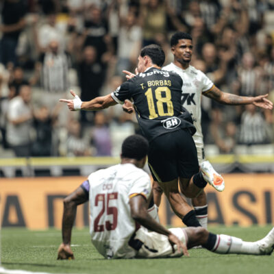 Thiago Borbas marca na Arena MRV e volta a balançar as redes