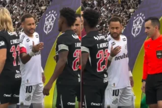Thiago Mendes ignora Neymar e reacende rivalidade antes do Vasco x Santos