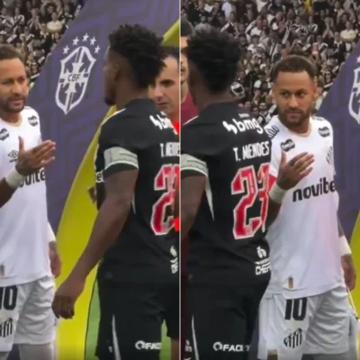Thiago Mendes ignora Neymar e reacende rivalidade antes do Vasco x Santos