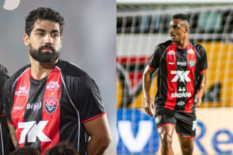Vitória perde Brítez e Caíque por suspensão para duelo com Vasco