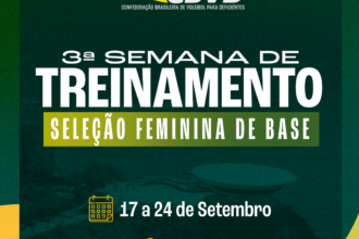 Seleção Brasileira Feminina de Base inicia 3ª semana de treinamento em Niterói