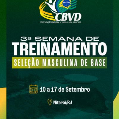 CBVD 2026 SEMANA DE TREINAMENTO BASE BM