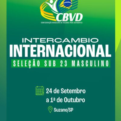 Brasil e Argentina realizam intercâmbio internacional de vôlei sentado masculino em Suzano