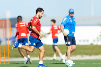 Bahia intensifica treinos para enfrentar Palmeiras com Michel Araújo em transição