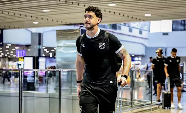 Ceará embarca para Goiânia com Caíque França e Bryan Borges relacionados