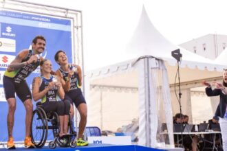 Jéssica Messali conquista bronze no revezamento misto do Mundial