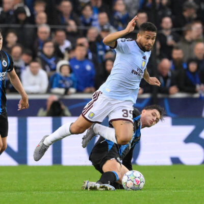 João Gomes estreia na Champions com assistência; Aston Villa bate Club Brugge