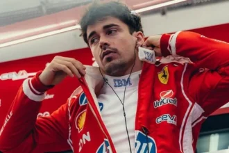 Leclerc sofre forte batida em Monza e relata visão turva